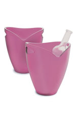 Translucent plastic ice bucket 107.625