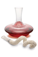 Morfeo decanter with decanter cleaner
